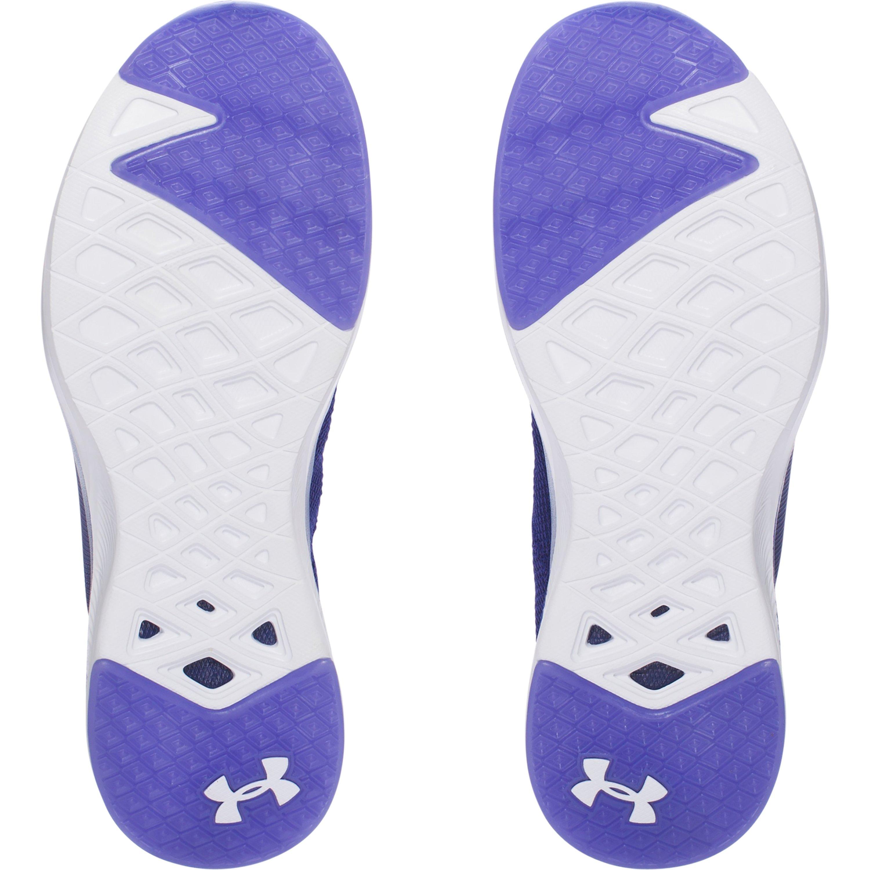 purple under armour shoes for women